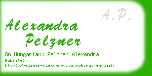 alexandra pelzner business card